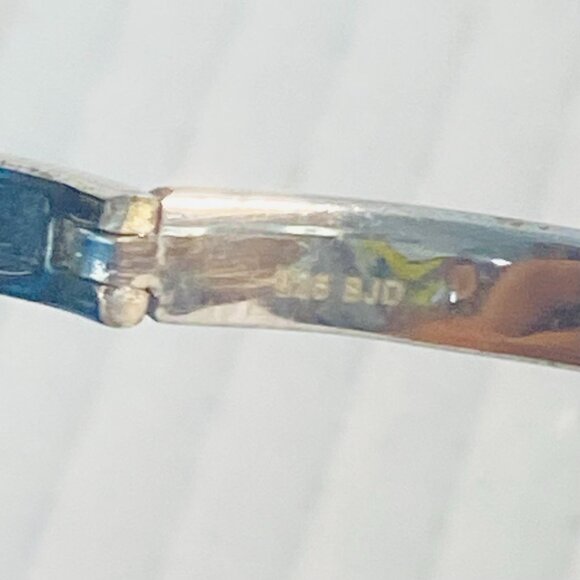 Beautiful Vintage Ornate Sterling Silver Panel Bracelet – Stamped 925 SJD - Picture 10 of 12